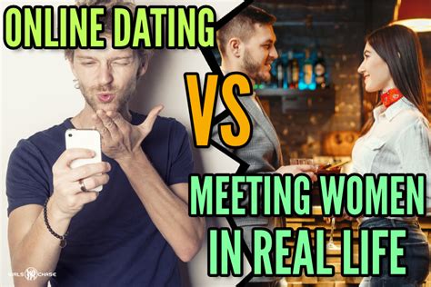 Real life vs online dating